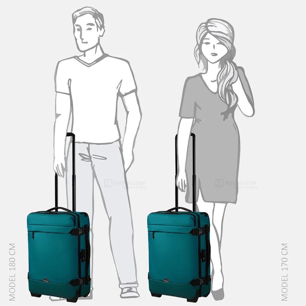 Samsonite Roadseeker reistas 55 cm deep teal bij Duifhuizen