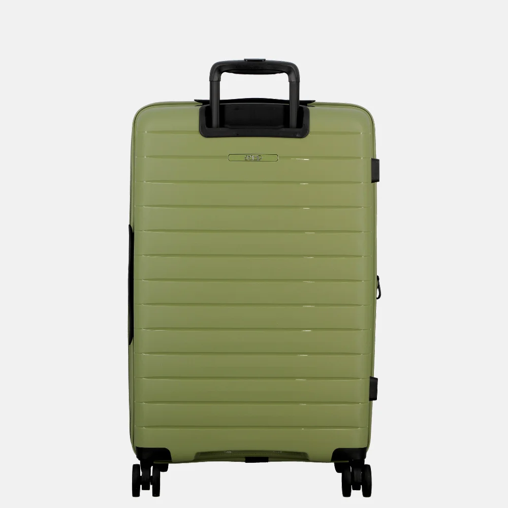 Jump Striper reiskoffer 77 cm expandable light green bij Duifhuizen