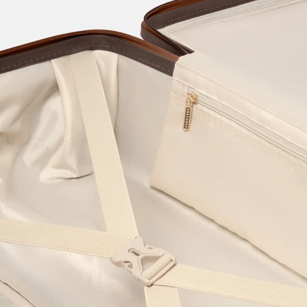 SUITSUIT Fab Seventies Special Edition reiskoffer 76 cm chocolate brown bij Duifhuizen