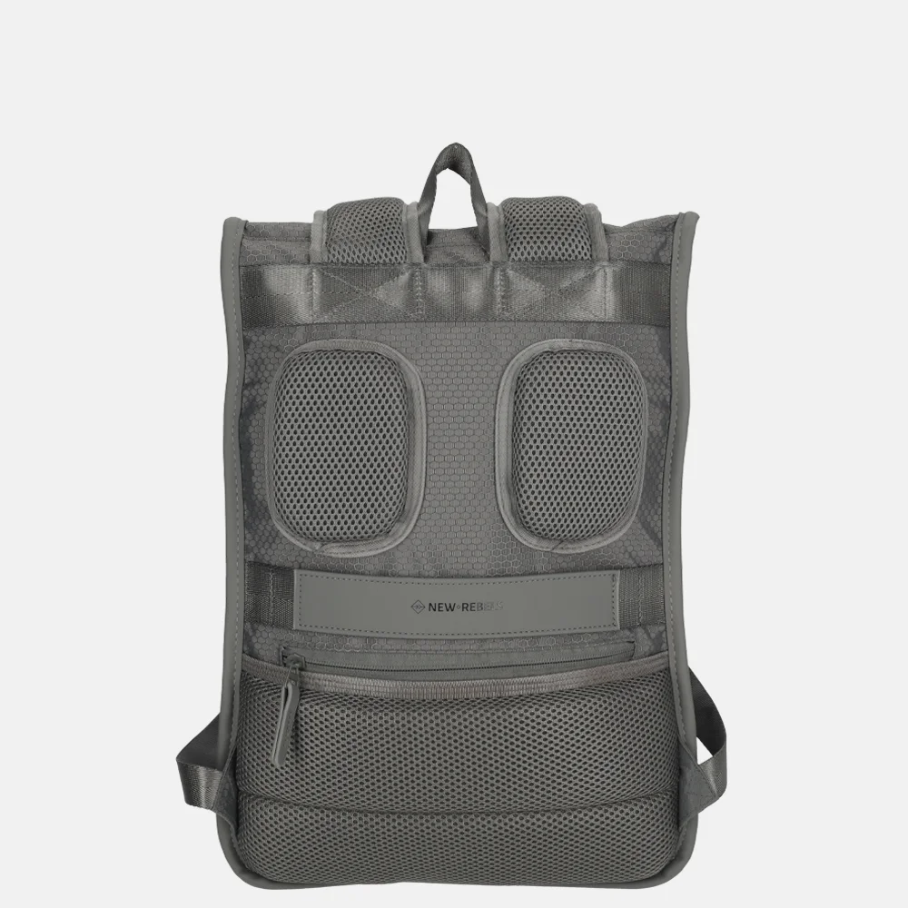 New Rebels Trondheim rugzak 15 inch antraciet bij Duifhuizen