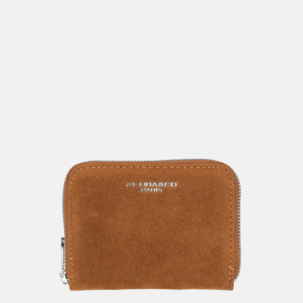 Flora & Co Suedine portemonnee S camel