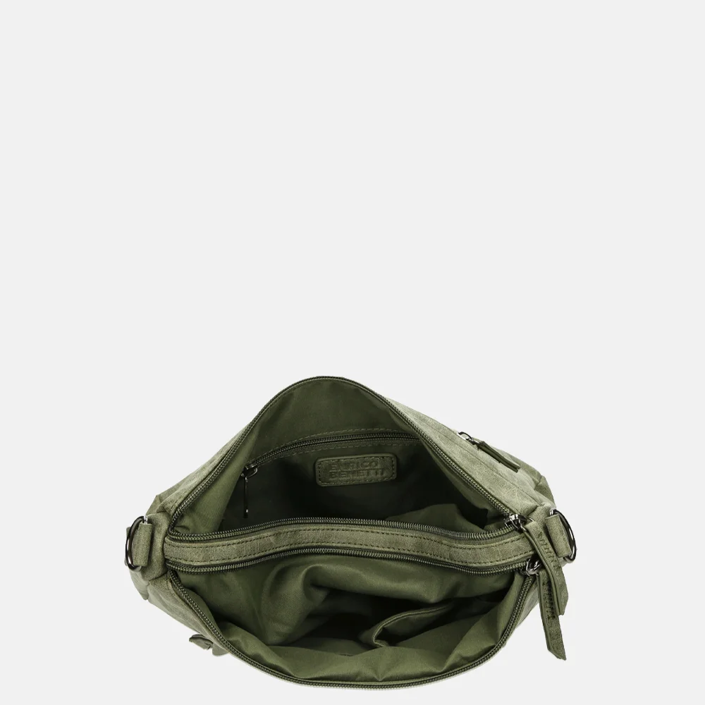 Enrico Benetti Ruby crossbody tas olijfgroen bij Duifhuizen