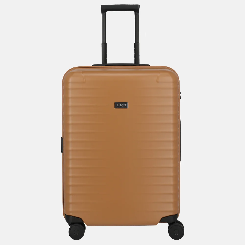 Titan Upgrade reiskoffer 65 cm canyon bronze bij Duifhuizen