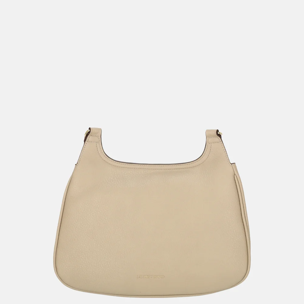Laurent David Katty crossbody tas M taupe bij Duifhuizen