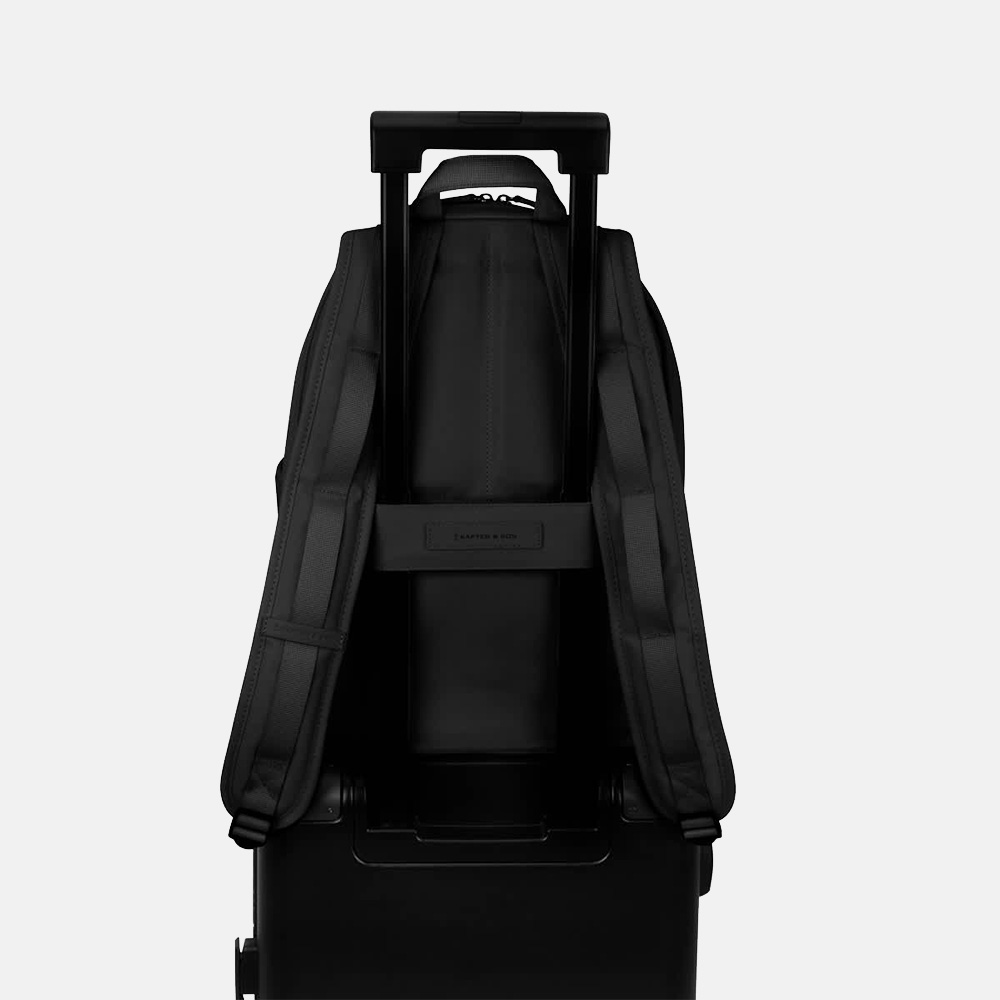 Kapten & Son Aalborg rugzak 14 inch all black bij Duifhuizen