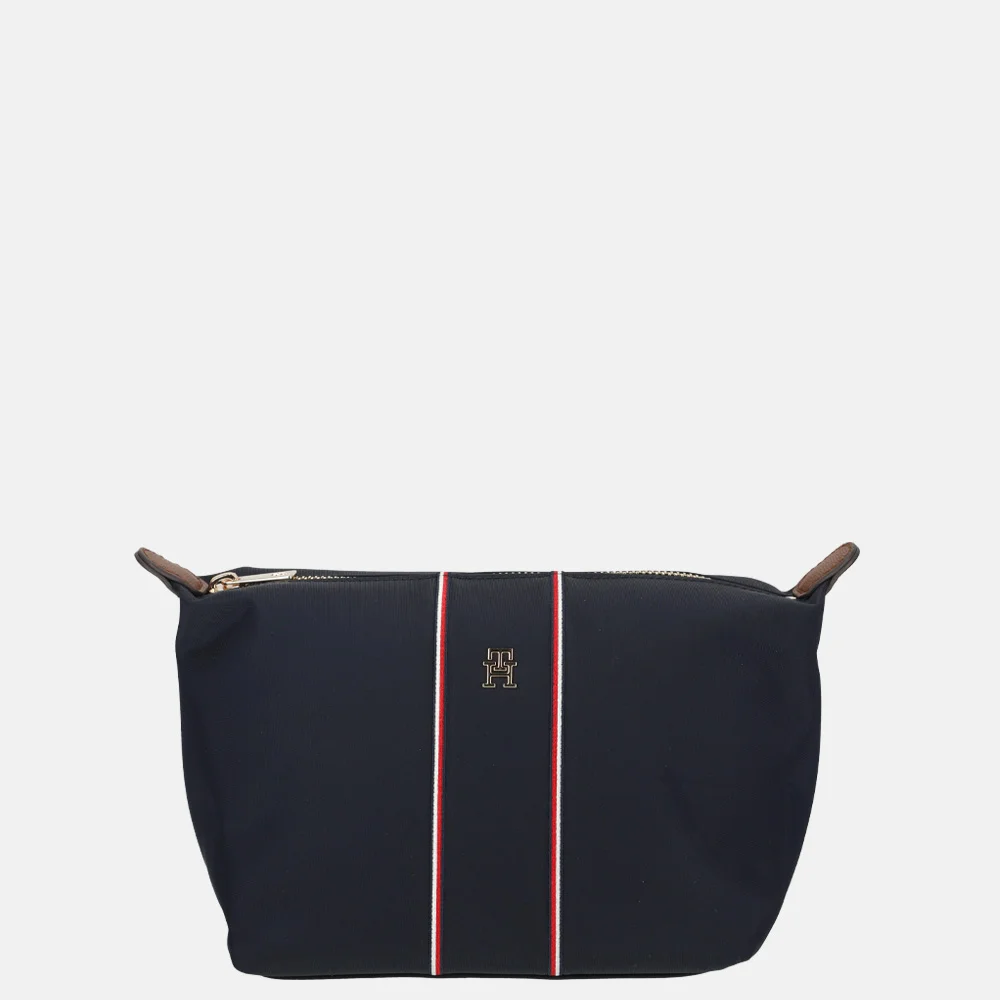 Tommy Hilfiger Icon nylon toilettas corp bij Duifhuizen