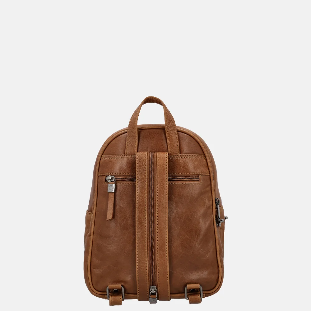 Hide & Stitches Porto rugzak brown bij Duifhuizen