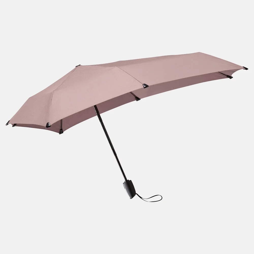Senz automatic foldable stormparaplu lotus pink
