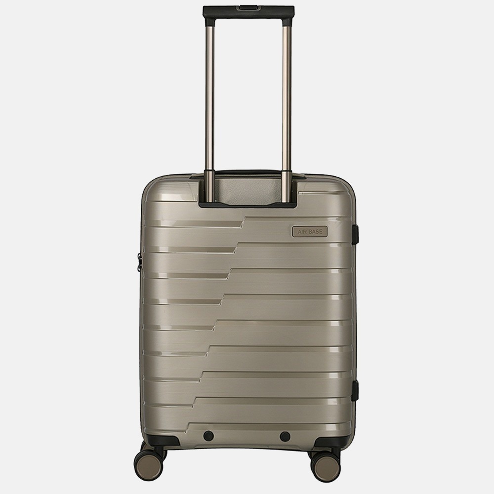 Travelite Air Base handbagage koffer 55 cm champagne bij Duifhuizen