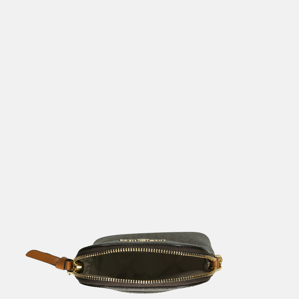 Michael Kors Jet Set Charm crossbody tas S brown acorn bij Duifhuizen