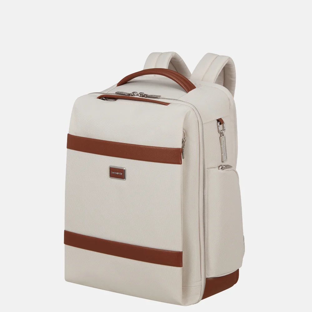 Samsonite Image Biz underseater rugzak 14 inch ivory bij Duifhuizen