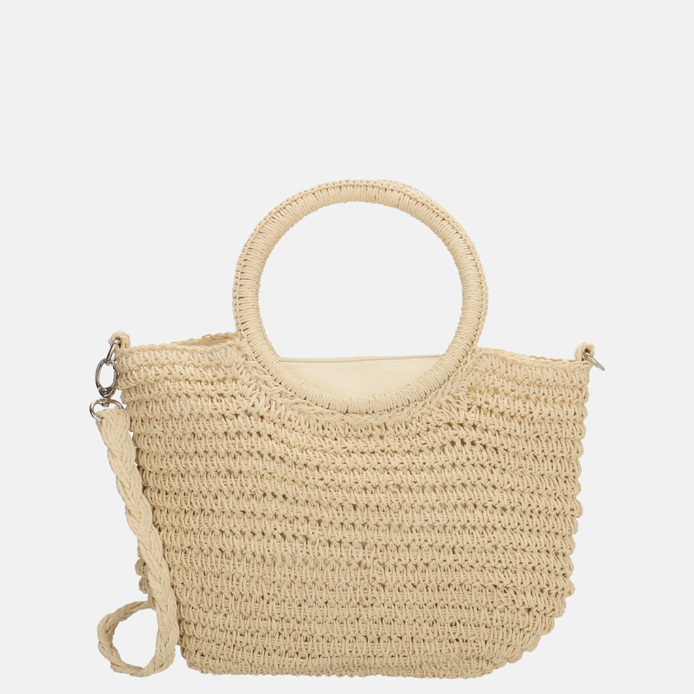 PE Florence Natural Life strandtas S lichtnatuur