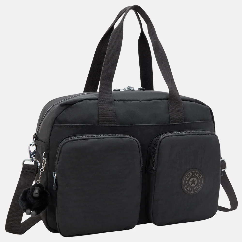 Kipling Defea weekendtas XL black noir bij Duifhuizen