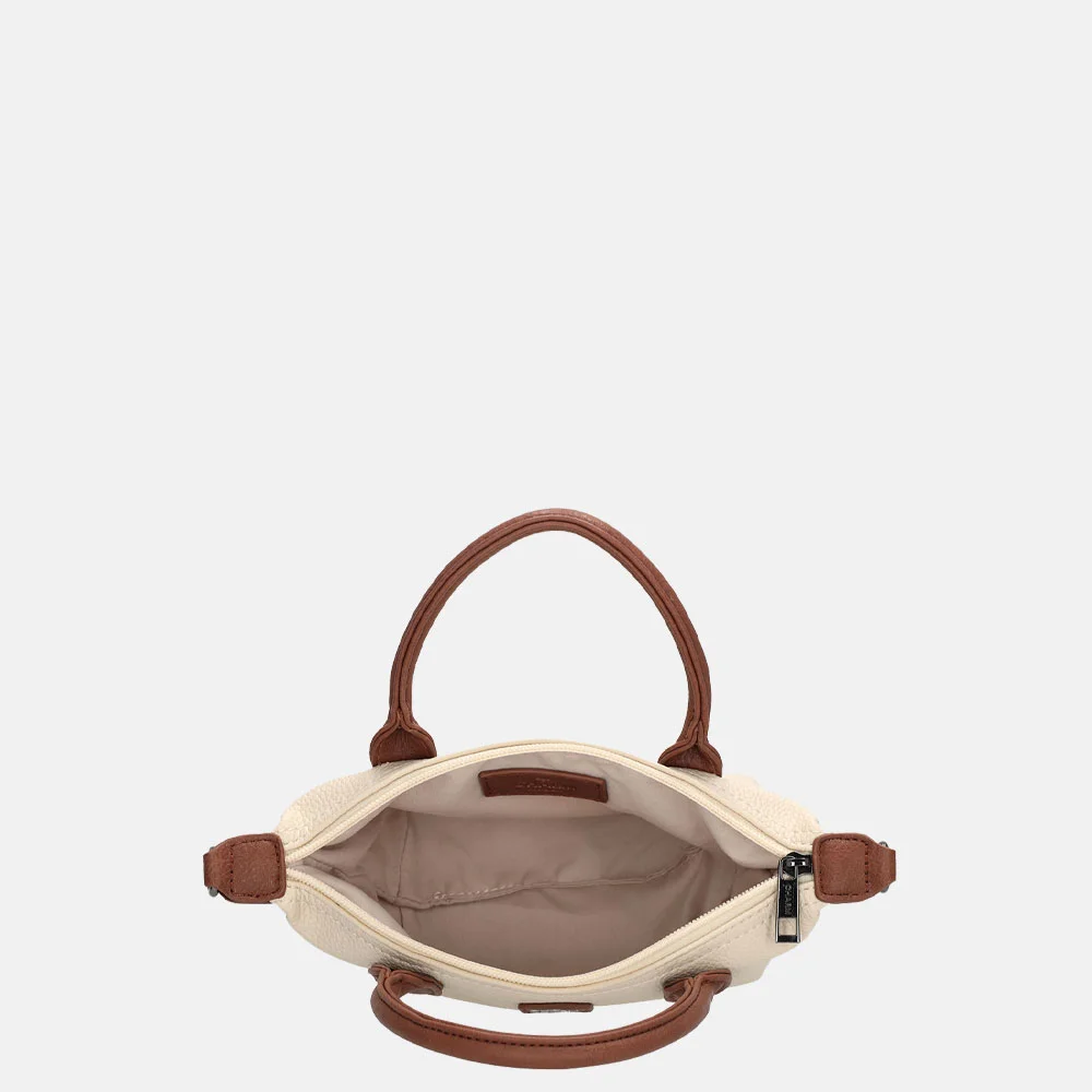 Charm London Buckingham Mono handtas XS beige bij Duifhuizen