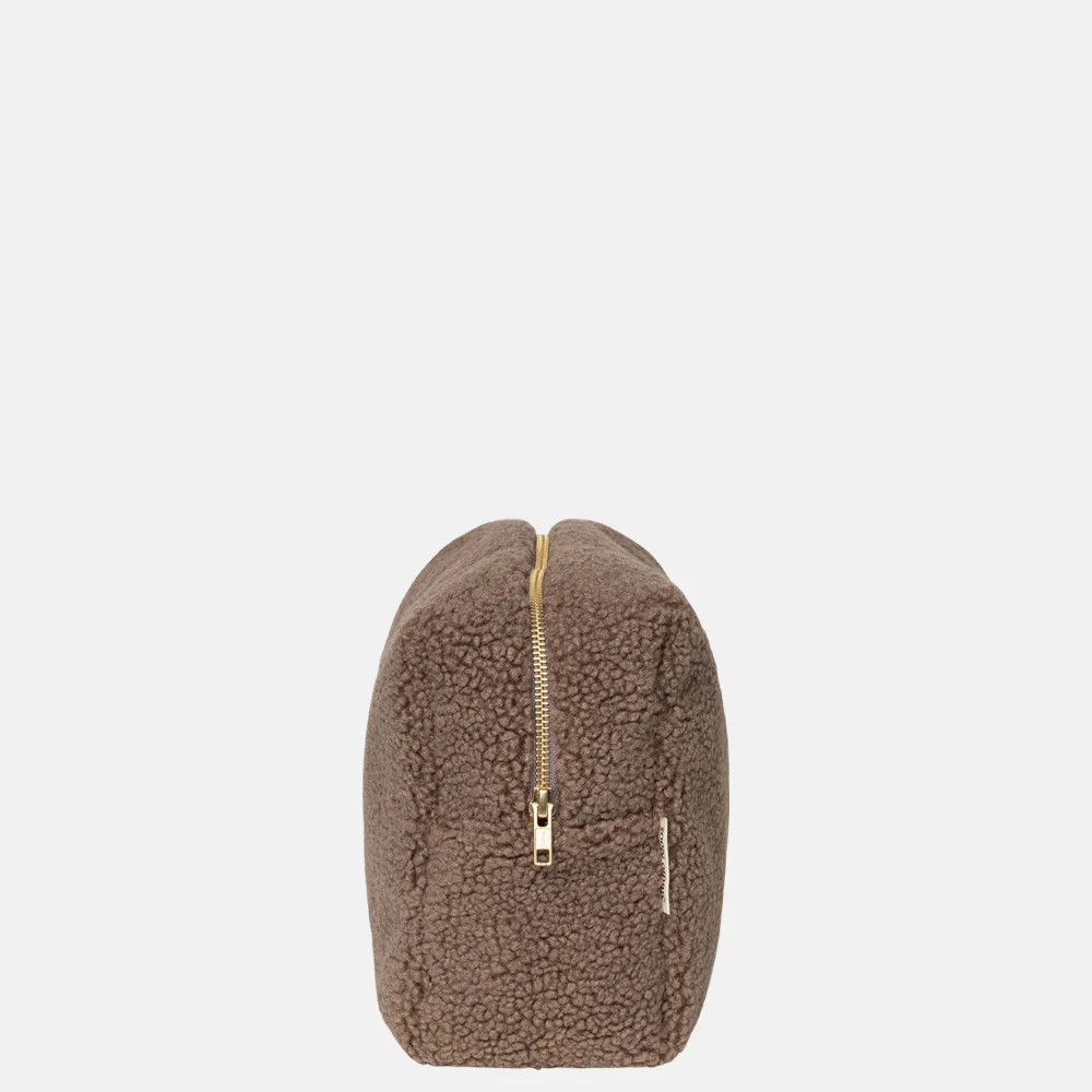 Studio Noos Teddy toilettas L brown bij Duifhuizen
