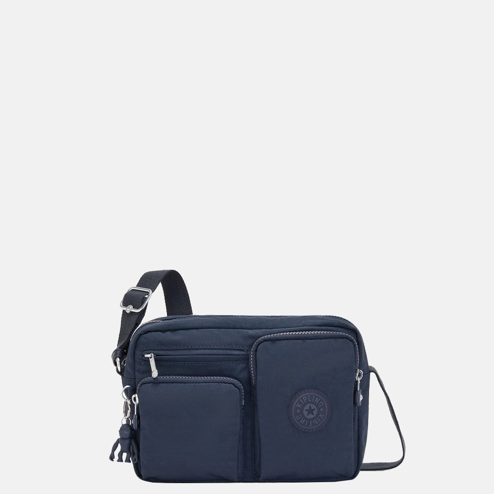 Kipling Albena crossbody tas M blue bleu 2