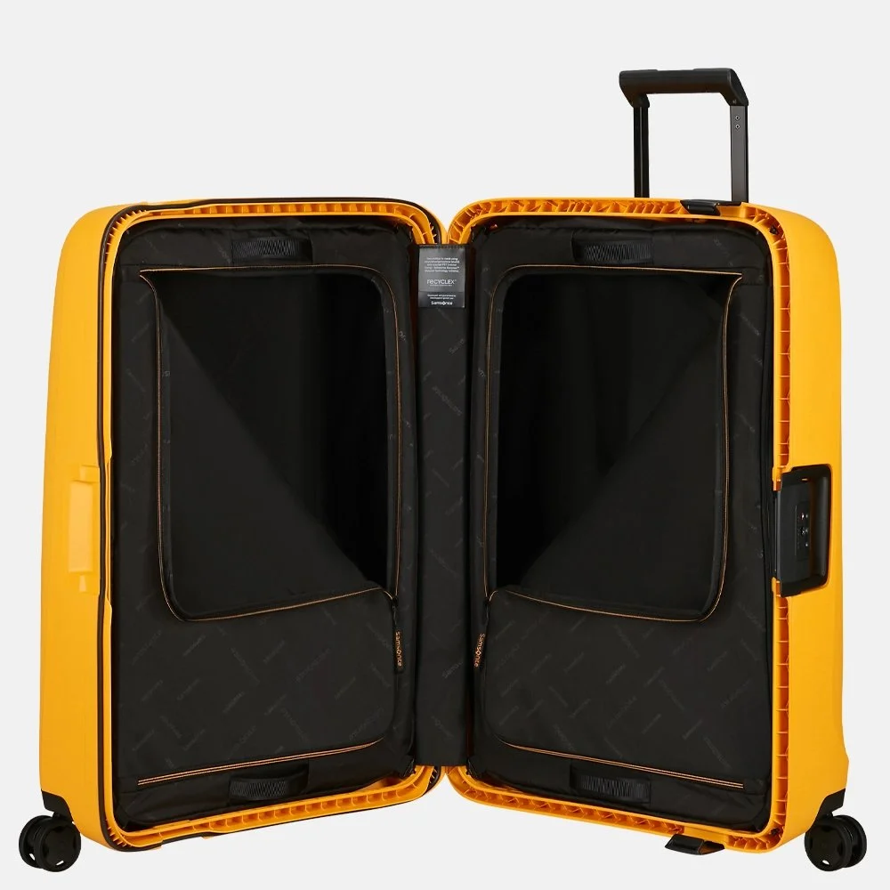 Samsonite Essens koffer 69 cm Radiant Yellow  bij Duifhuizen