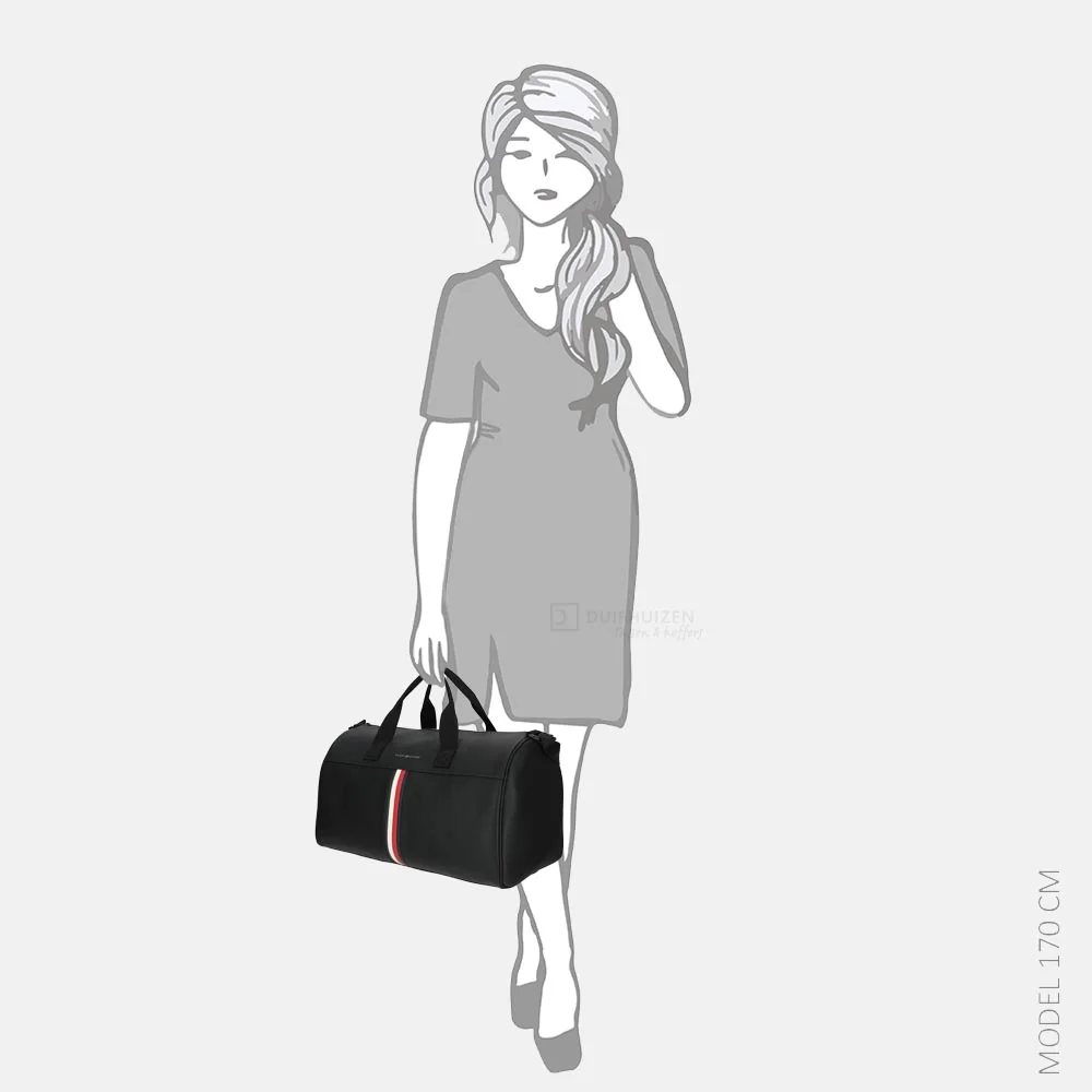 Tommy Hilfiger Metro weekendtas black bij Duifhuizen
