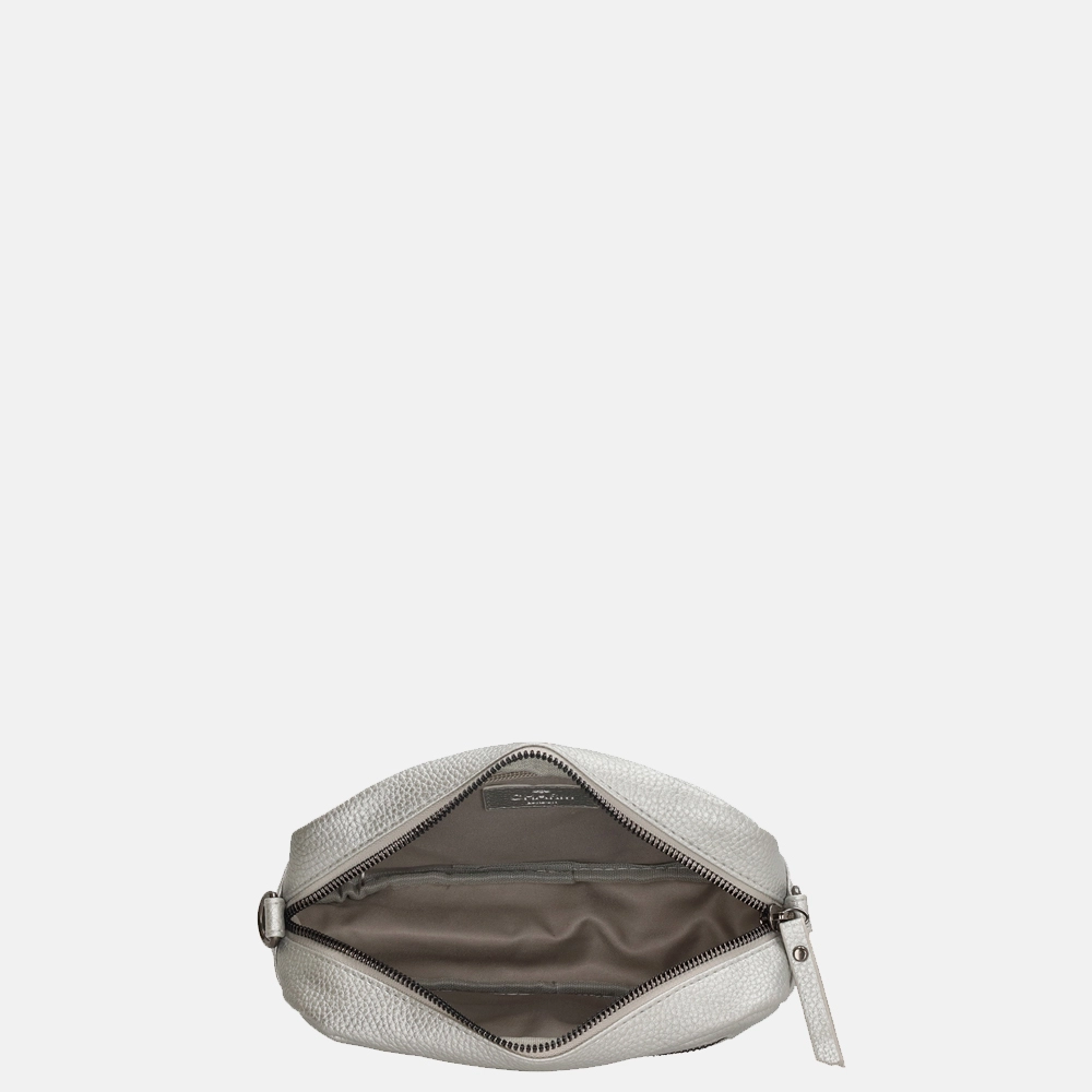 Charm London New York crossbody tas S silver bij Duifhuizen