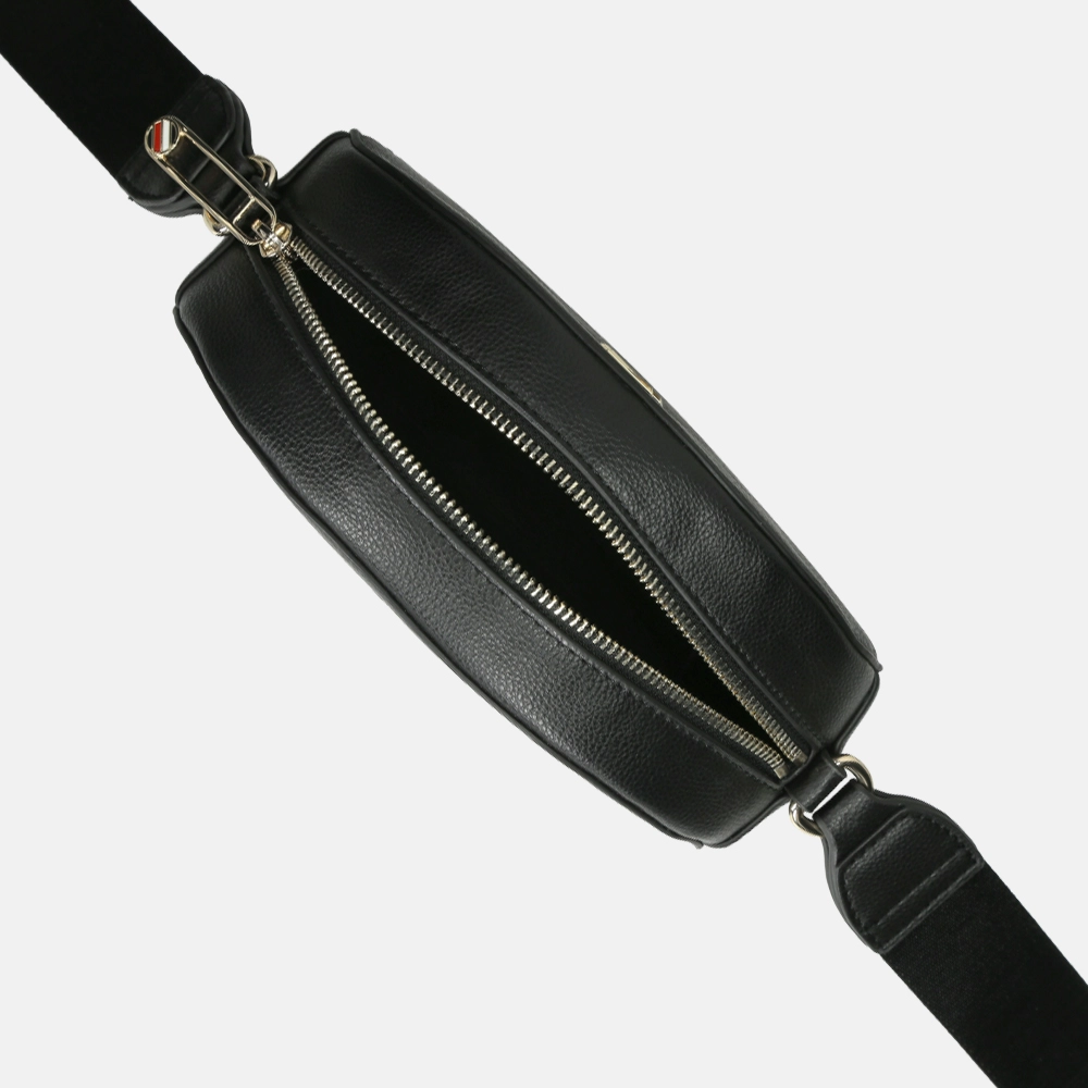 Tommy Hilfiger Life Half Moon crossbody tas black bij Duifhuizen