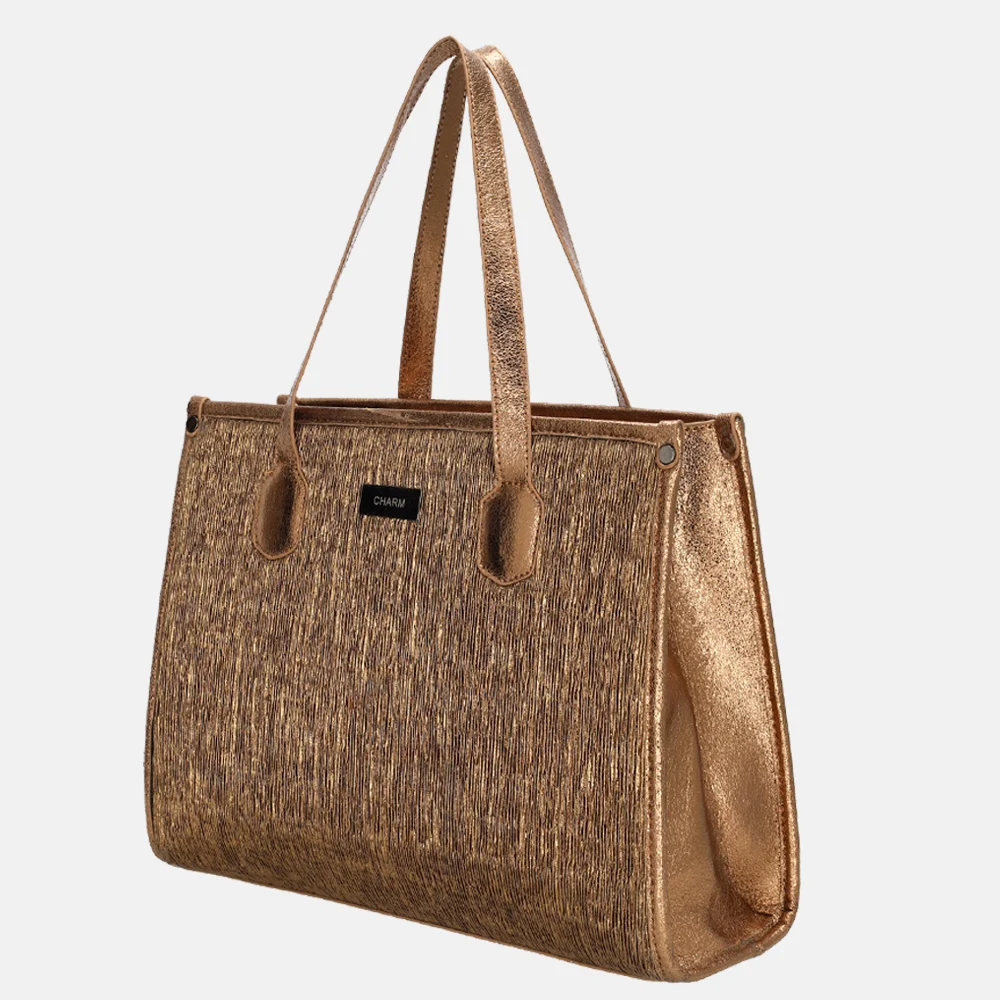 Charm London Kingsway shopper brons bij Duifhuizen