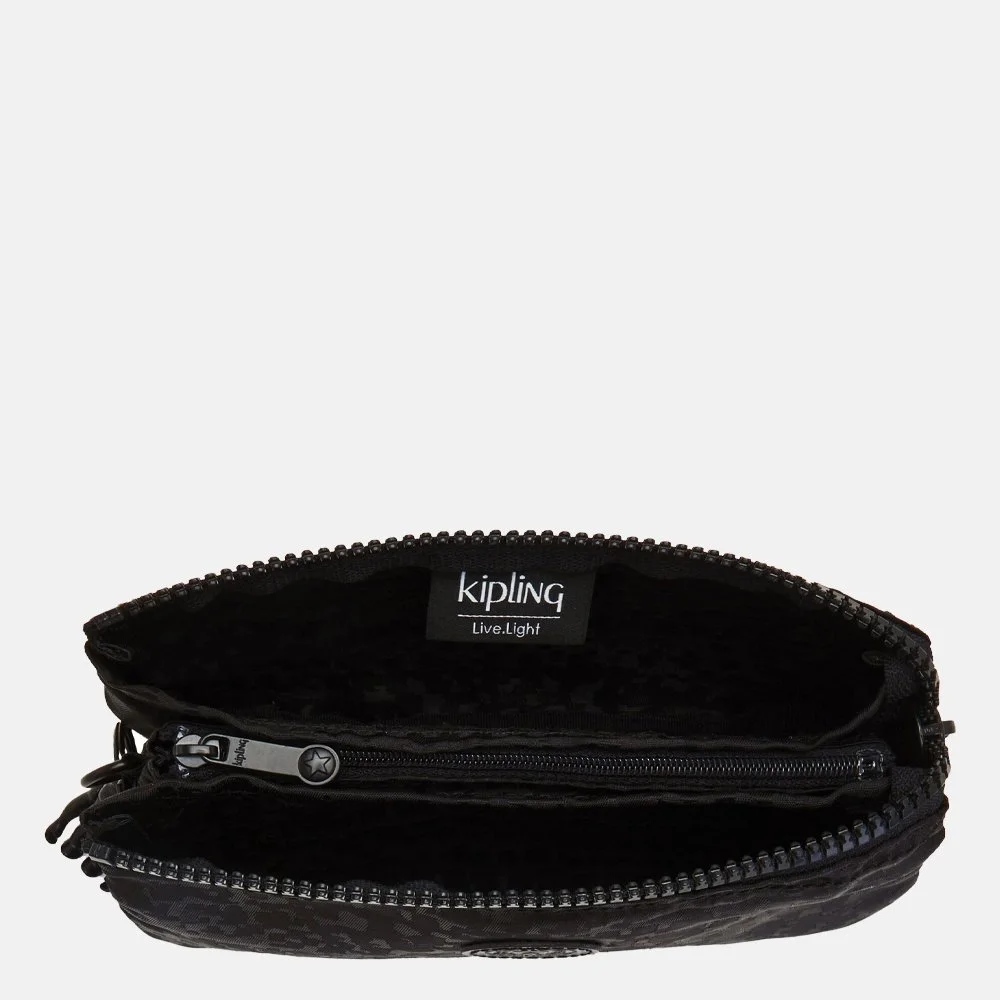 Kipling Creativity clutch/etui  L  urban black bij Duifhuizen