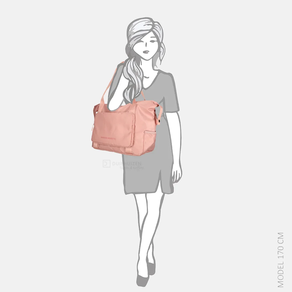 Enrico Benetti Lakers weekendtas pink bij Duifhuizen