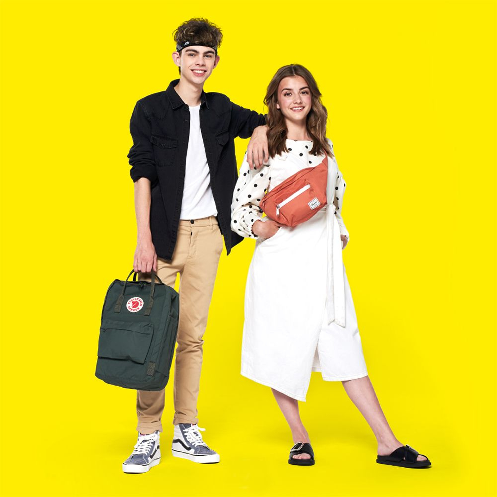Fjallraven Kanken rugzak deep forest bij Duifhuizen