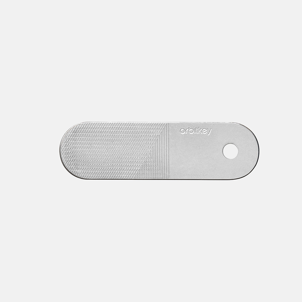 Orbitkey Nail File/Mirror stainless steel bij Duifhuizen