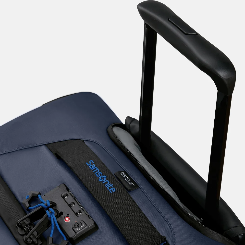 Samsonite Ecodiver rugzak/reistas op wielen 55 cm blue nights bij Duifhuizen