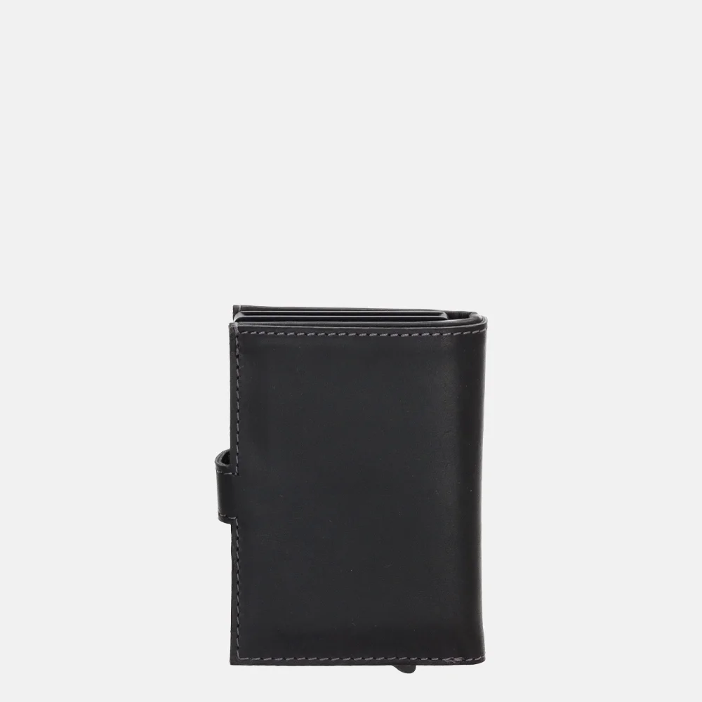 Hide & Stitches Safety Wallet pasjeshouder zwart bij Duifhuizen