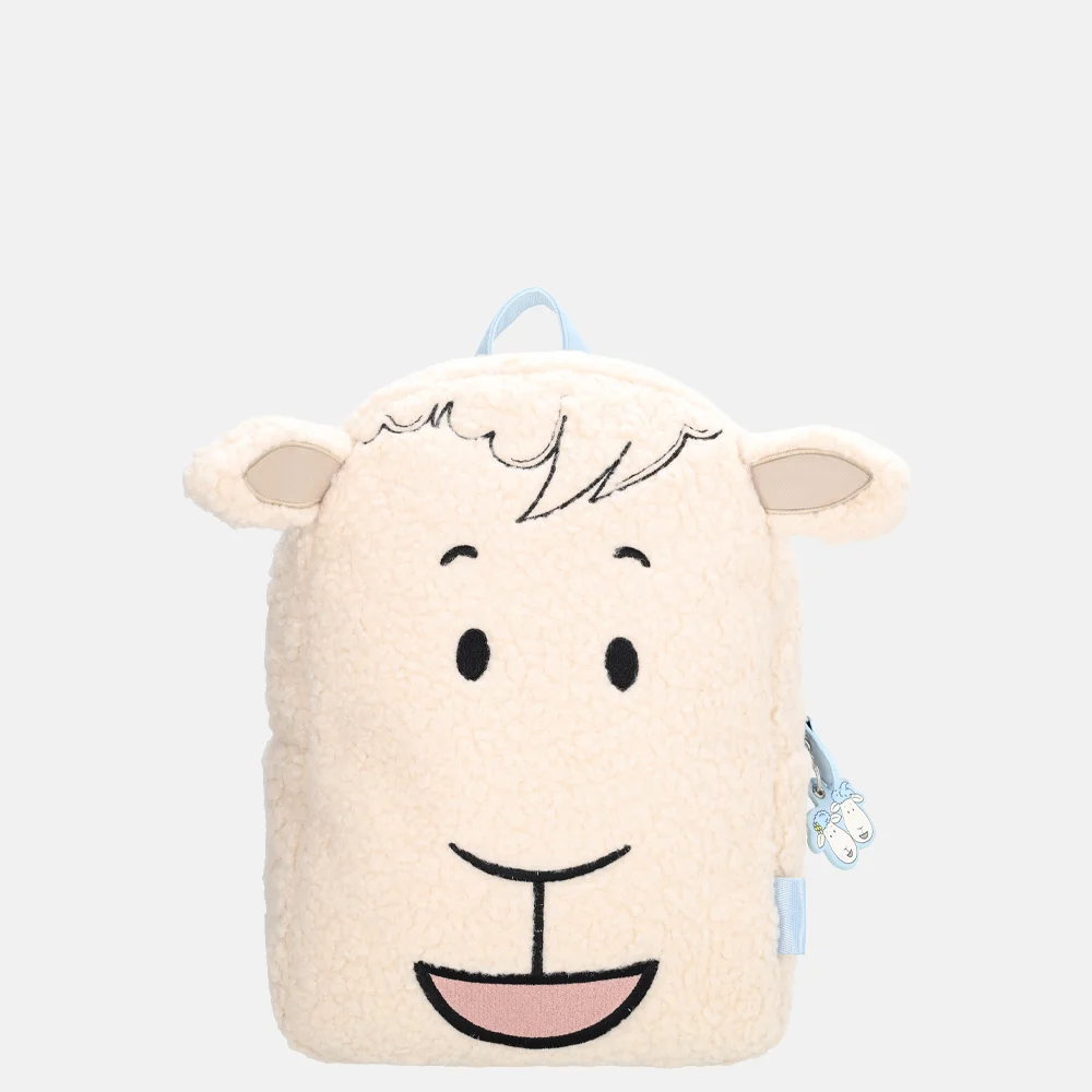 Zebra Trends x Mike & Molly kinderrugzak teddy creme bij Duifhuizen