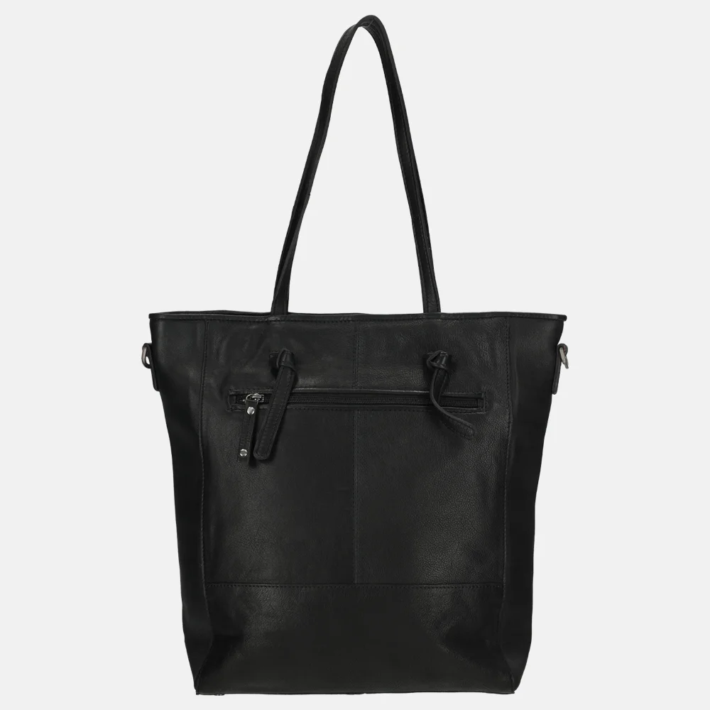 Berba Lucca shopper black bij Duifhuizen