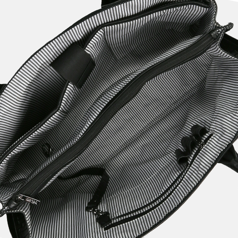 Berba Laguna shopper 15 inch black bij Duifhuizen