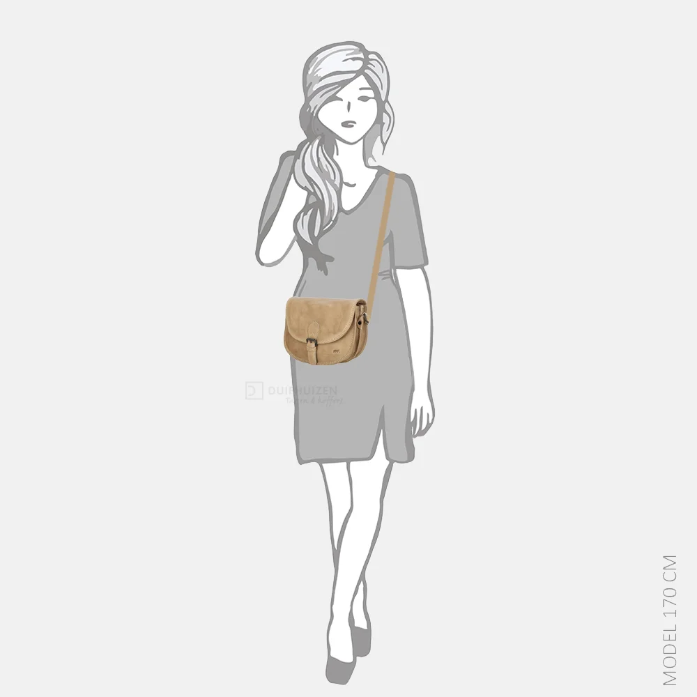 Bear Design Gigi crossbody tas baltic beige bij Duifhuizen