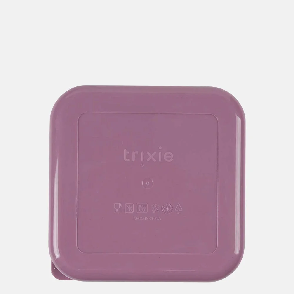 Trixie 3-delig lunchbox Mrs. Peacock bij Duifhuizen