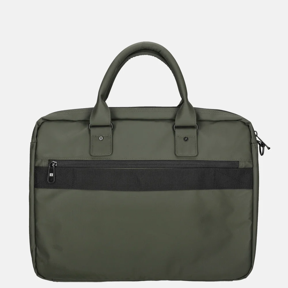 Enrico Benetti Northem laptoptas 17 inch olijfgroen bij Duifhuizen