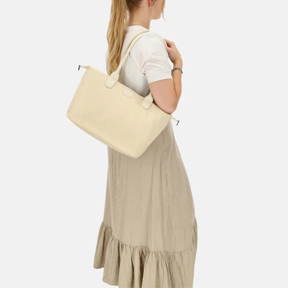 Charm London Buckingham Mono shopper M creme bij Duifhuizen