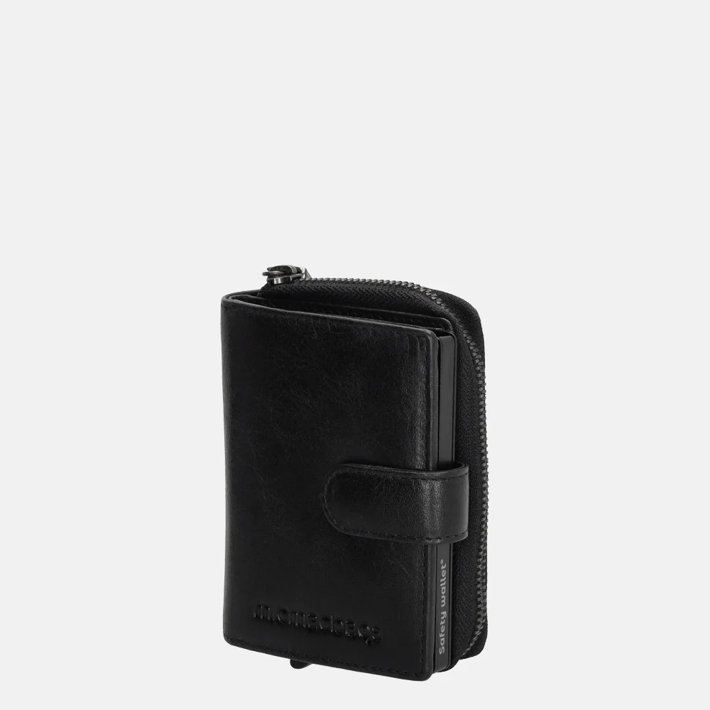 Micmacbags safety portemonnee zwart bij Duifhuizen