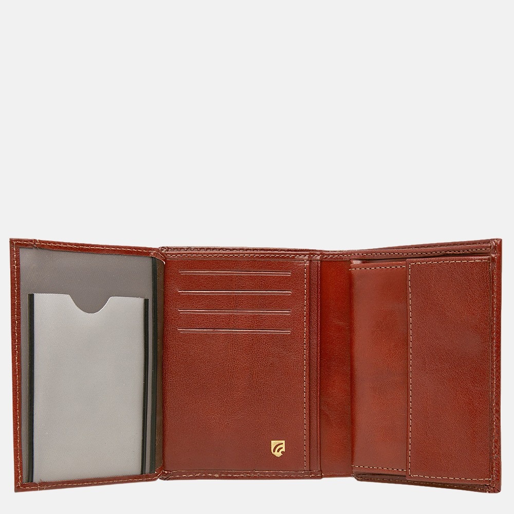 Castelijn & Beerens Gaucho billfold cognac bij Duifhuizen