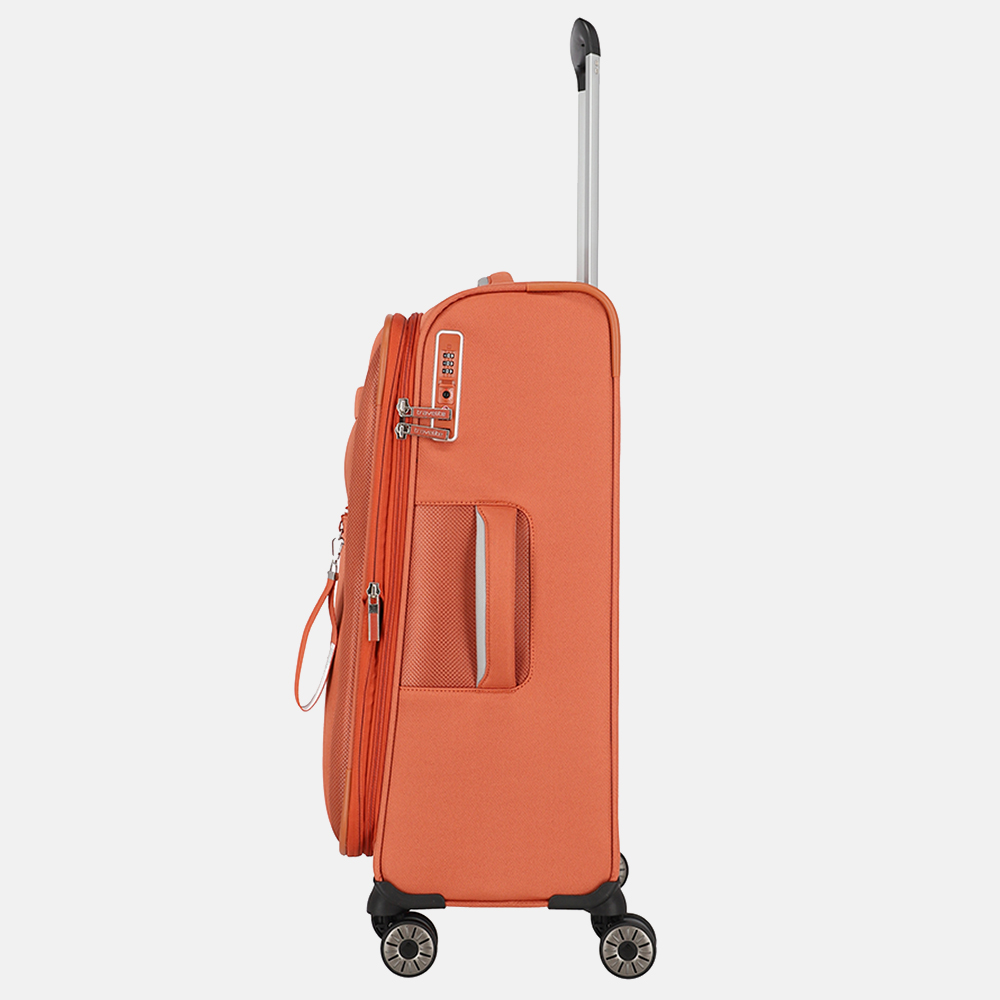Travelite Miigo koffer 67 cm copper/chutney bij Duifhuizen