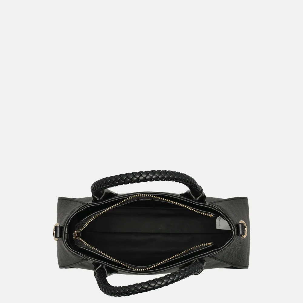 Valentino Bags Eris Re handtas gevlochten M nero bij Duifhuizen