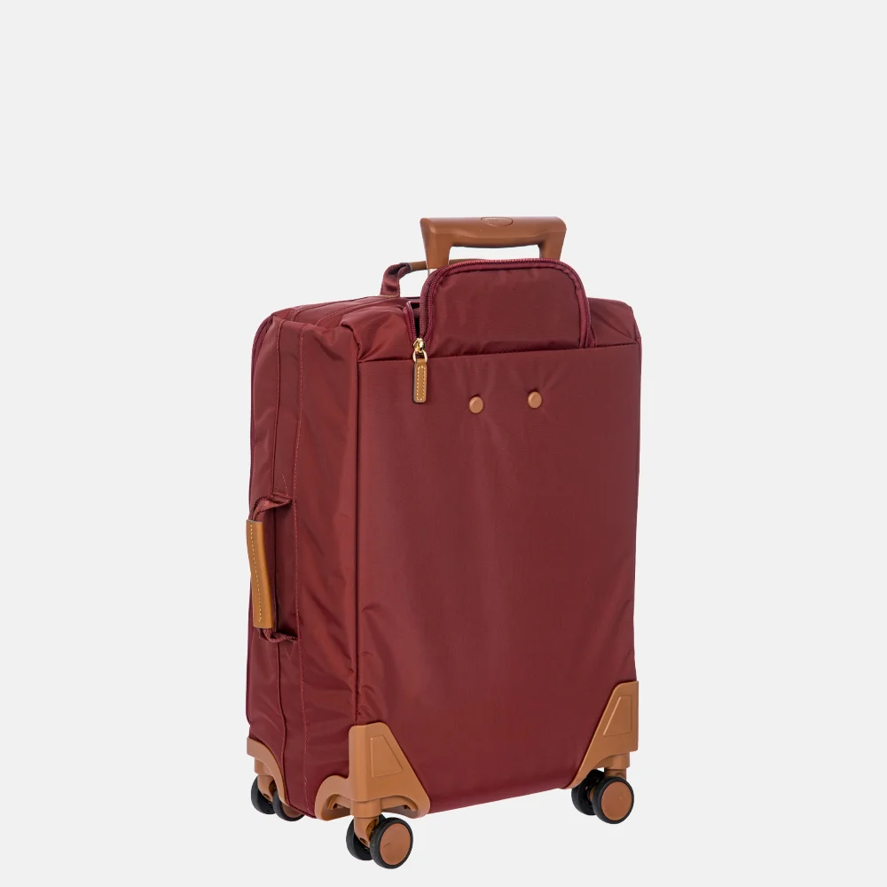Bric's X-Travel handbagage koffer 55 cm bordeaux bij Duifhuizen