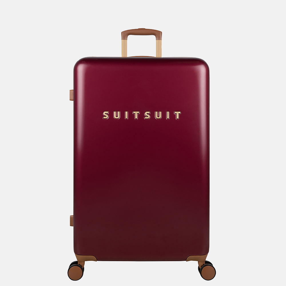 SUITSUIT Fab Seventies Classic koffer 76 cm biking red bij Duifhuizen
