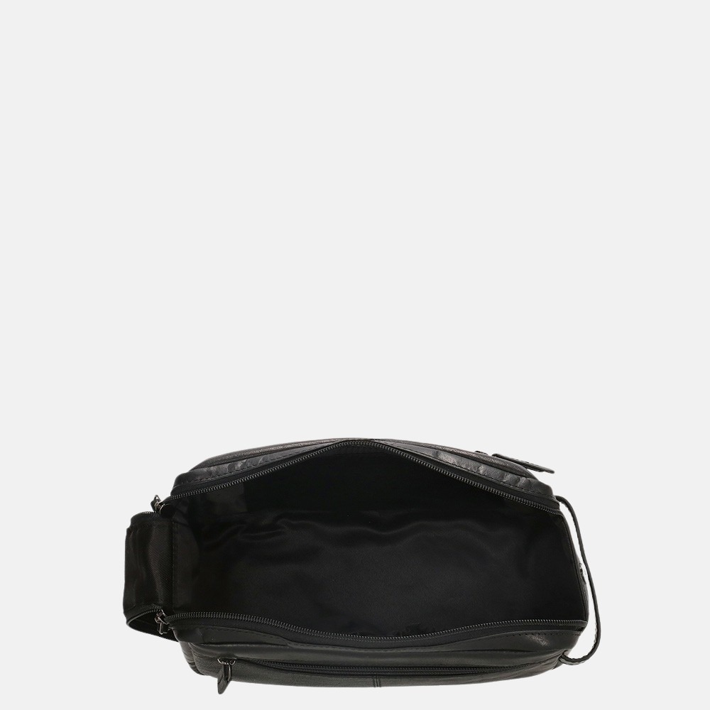 Genicci Oscar toilettas black bij Duifhuizen