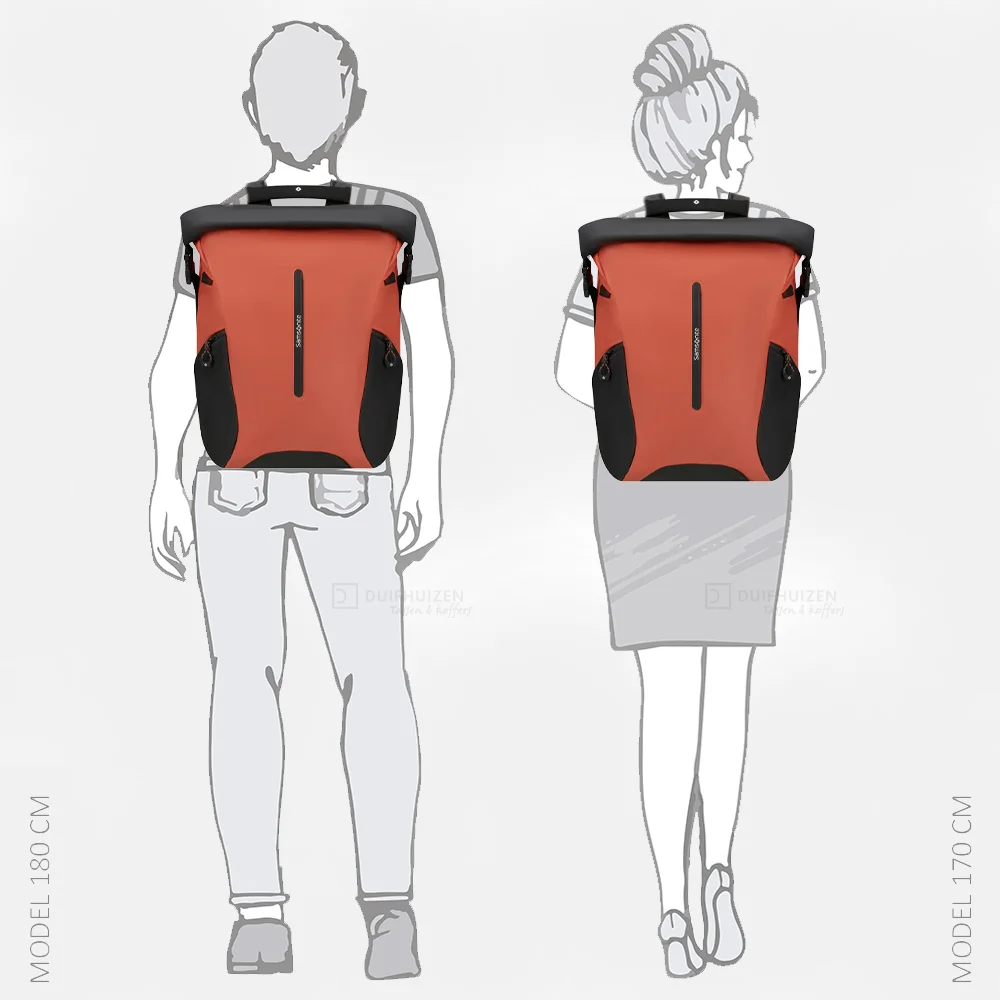 Samsonite Ecodiver laptoprugzak 17 inch clay bij Duifhuizen