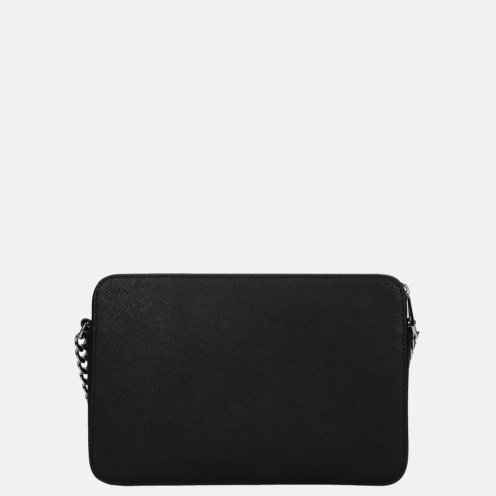 Michael Kors Jet Set crossbody tas L black bij Duifhuizen