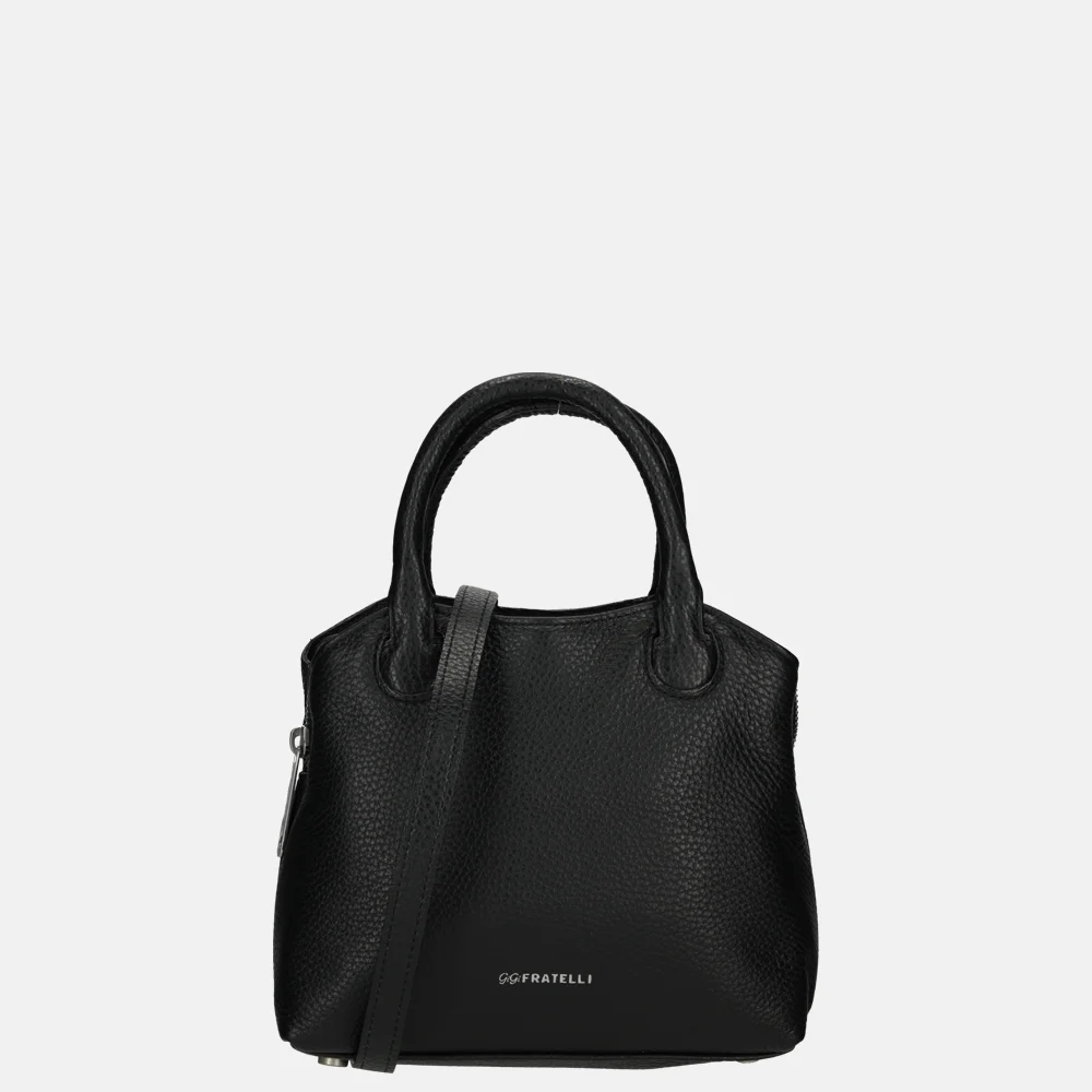 Gigi Fratelli crossbody tas black bij Duifhuizen