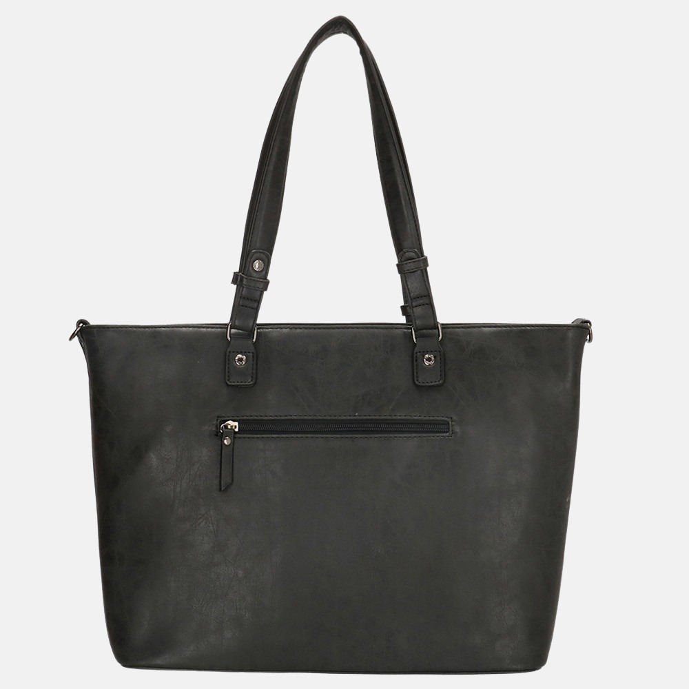 Enrico Benetti Kate shopper 15 inch black bij Duifhuizen