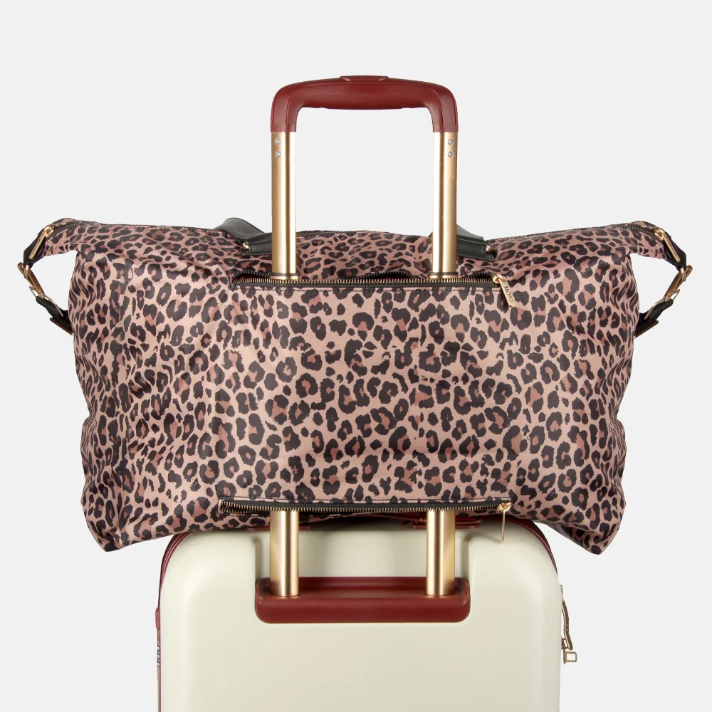 Mosz Sandy weekendtas leopard bij Duifhuizen